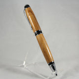 CG-BC Cigar Macawood Twist Pen With Gold Trim