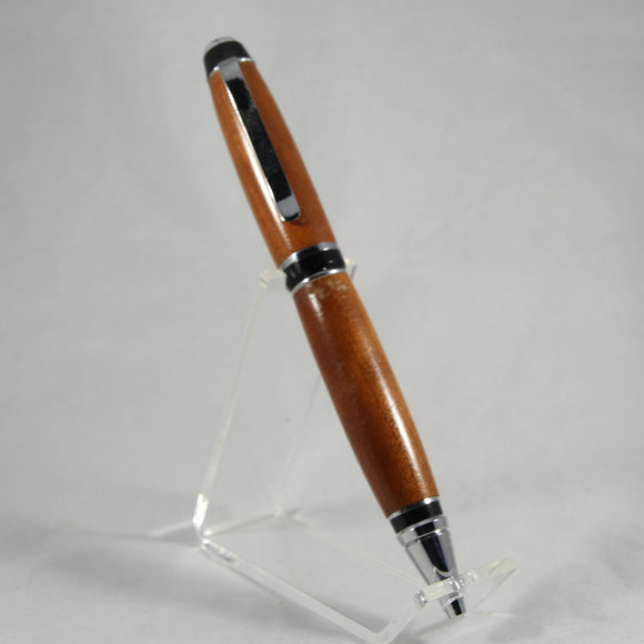 CG-BF Cigar Okoume Twist Pen With Chrome Trim