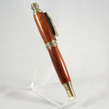 TR-A Train Rollerball Bloodwood Pen With Bronze Trim