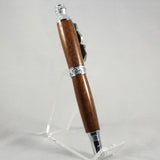 TR-E Train Rollerball Walnut Pen With Chrome Trim