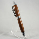 TR-E Train Rollerball Walnut Pen With Chrome Trim