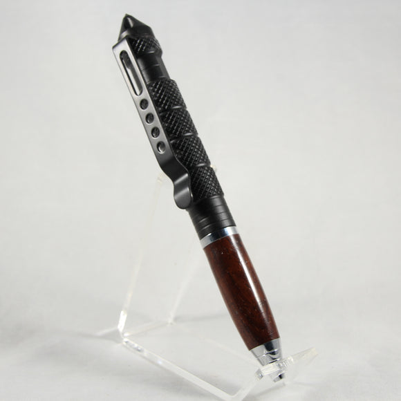 TT-B Tactical Chechen Twist Pen With Chrome Trim