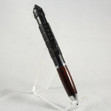 TT-C Tactical East Indian Rosewood Twist Pen With Chrome Trim