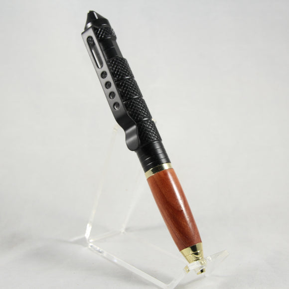 TT-F Tactical Cedar Twist Pen With Gold Trim