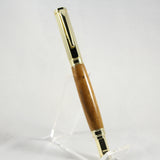 VR-AFF Vertex Lignum Vitai Rollerball With Gold Trim