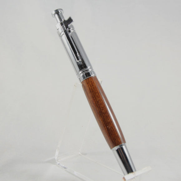 PCL-AD Pistol Click Pen Tambuti With Chrome Trim