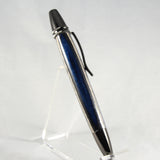 PP9-AB Polaris Pencil (0.9mm) Blue-Black-Tan Laminate with Gun Metal Trim