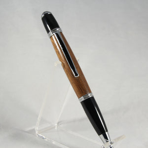 G-EI Gatsby Walnut Twist Pen With Chrome Trim