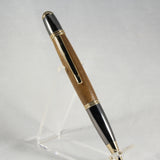 G-FO Gatsby Walnut Twist Pen With Gold and Gun Metal Trim