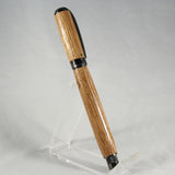 GDF-E Graduate Magnetic Fountain Pen Wormy Chestnut With Gun Metal Trim