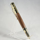 GS-DD Gear Shift Walnut Pen With Gold Trim