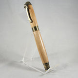 HR-B Horse Rollerball Hickory Alves With Antique Brass Trim