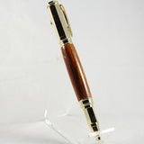 VB-B Vertex Cocobolo Bolt Action Pen With Gold Trim