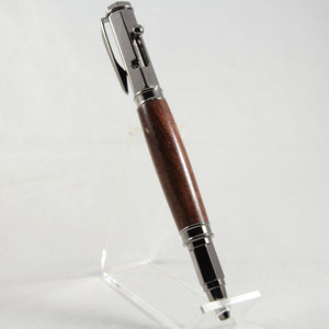 VB-C Vertex East Indian Rosewood Bolt Action Pen With Gun Metal Trim