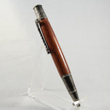 FF-DH Fishing Bubinga Twist Pen With Pewter Trim