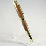 MS-AA Music Lover Twist Pen Walnut With Gold Trim