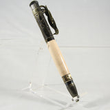 BW-G Birdwatcher Maple Lever Action Pen with Antique Brass Trim