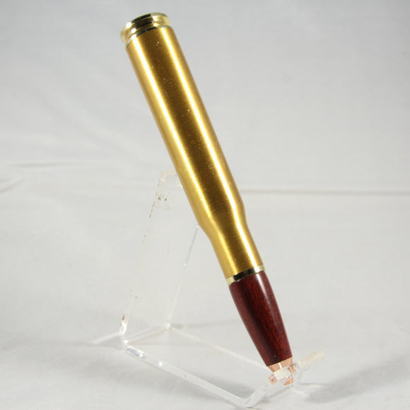 CP-H 50 Caliber Twist Pen Bloodwood With Gold Trim