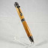 HB-I Honey Bee Twist Pen Yellowheart With Pewter Trim