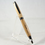 CF-BEA Comfort Spalted Maple Twist Pen With Gun Metal Trim