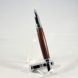VR-AGD Vertex East Indian Rosewood Rollerball With Chrome Trim