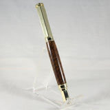VR-AGI Vertex Rosewood Rollerball With Gold Trim