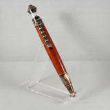 LH-AB Lighthouse Twist Pen Padauk With Antique Copper Trim