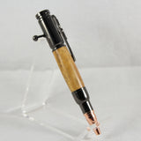 M-AAB Mini 4" Bolt Action Bocote With Gun Metal Trim