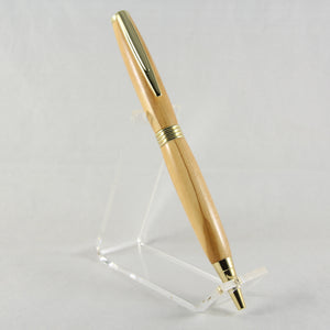 CF-BFA Comfort Olivewood Twist Pen With Gold Trim