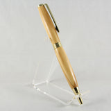 CF-BFA Comfort Olivewood Twist Pen With Gold Trim