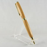 CF-BFA Comfort Olivewood Twist Pen With Gold Trim