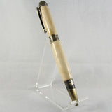 CL-DA Cat Lover Crepe Cyrtle Twist Pen With Antique Brass Trim
