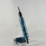 ER-AG Executive Rollerball Blue Box Elder With Chrome Trim