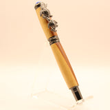 SLT-B Sea Turtle Cedar Twist Rollerball With Gun Metal Trim
