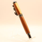 SLT-B Sea Turtle Cedar Twist Rollerball With Gun Metal Trim