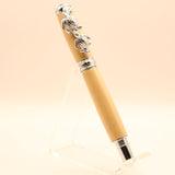 SLT-C Sea Turtle Pecan Twist Rollerball With Chrome Trim