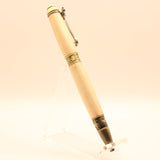 CL-DD Cat Lover Ambrosia Maple Twist Pen With Antique Brass Trim