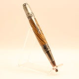 DV-CG Da Vinci Bocote Twist Pen with Antique Pewter Trim