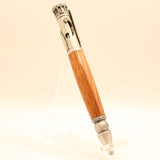 BB-AA Baseball Ebiara Twist Pen With Antique Pewter Trim