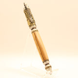 SP-CF Steampump Olivewood With Antique Brass and Pewter Trim