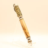 SP-CF Steampump Olivewood With Antique Brass and Pewter Trim
