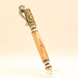 SP-CF Steampump Olivewood With Antique Brass and Pewter Trim