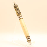 SP-CH Steampump Spalted Pecan With Antique Brass and Pewter Trim