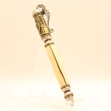 SP-CH Steampump Spalted Pecan With Antique Brass and Pewter Trim