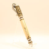 SP-CH Steampump Spalted Pecan With Antique Brass and Pewter Trim