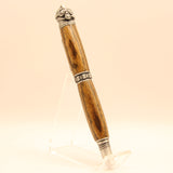 SCR-A Scuba Bocote Rollerball With Antique Pewter Trim
