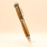 SCR-A Scuba Bocote Rollerball With Antique Pewter Trim