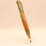 LP-AC Love Cherry Twist Pen With Antique Brass Trim