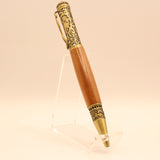 LP-AC Love Cherry Twist Pen With Antique Brass Trim