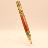 LP-AF Love Redheart Twist Pen With Antique Brass Trim